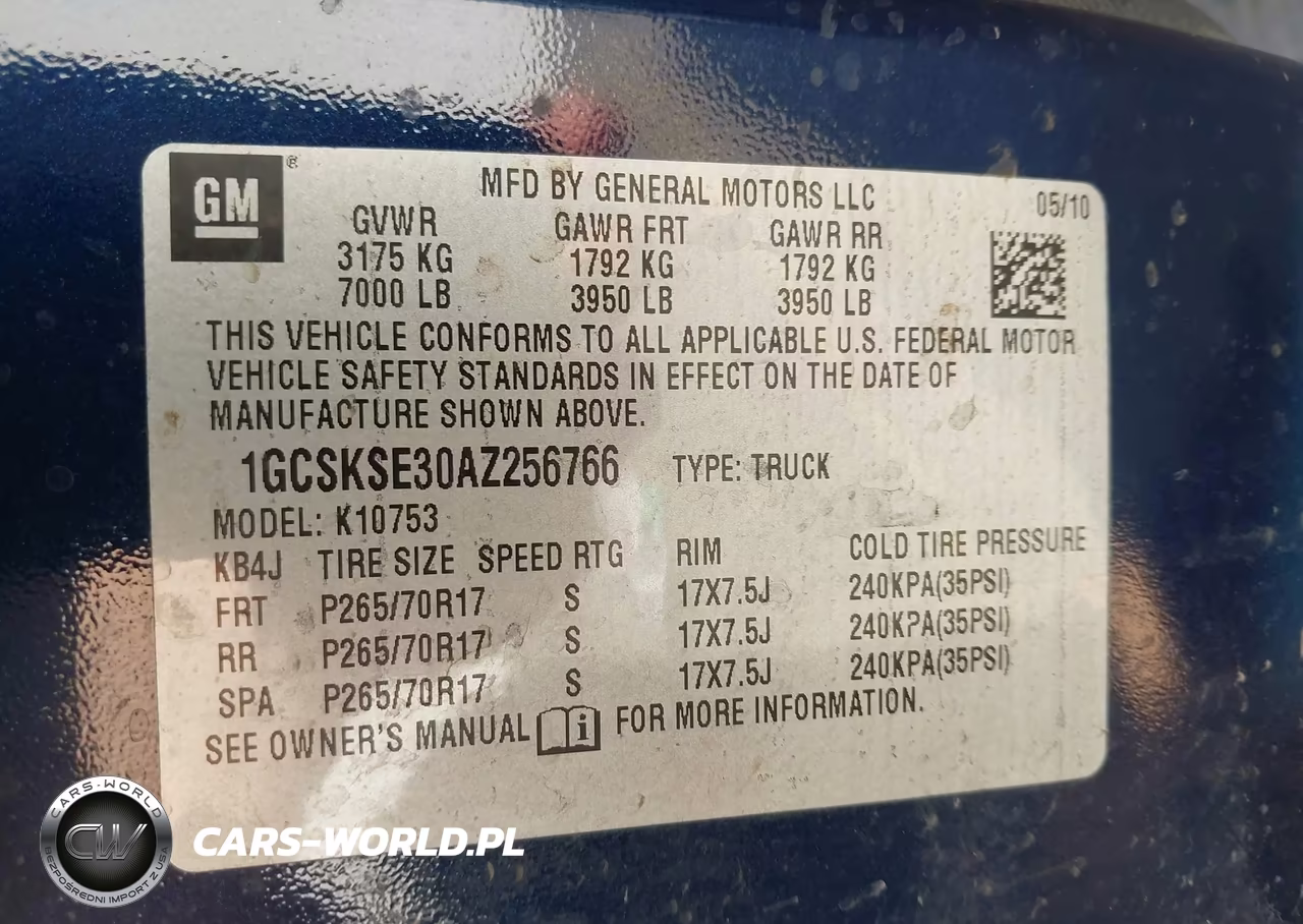 2010 Chevrolet Silverado 1500 Lt VIN:1GCSKSE30AZ256766 - 9