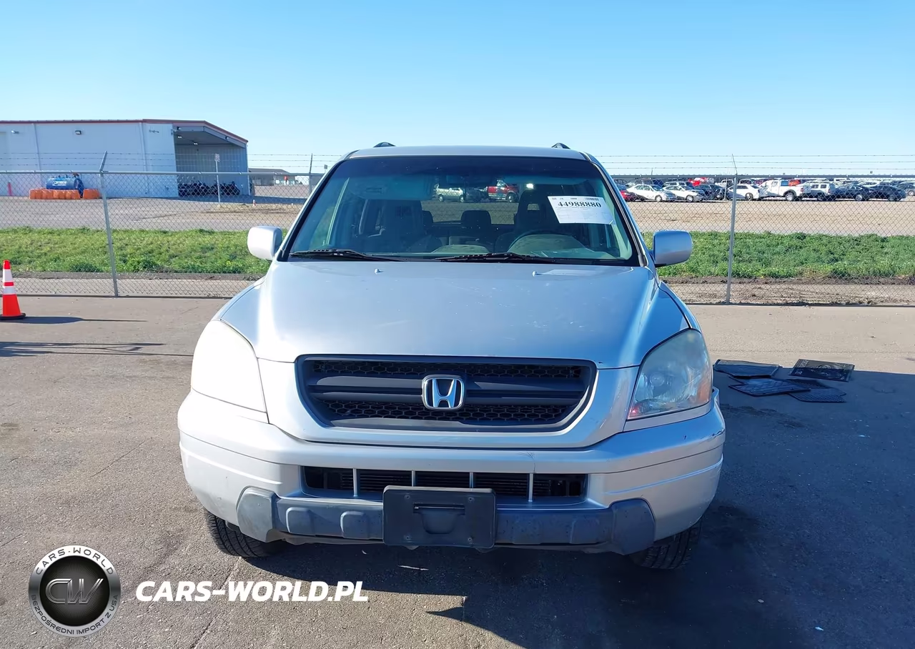 2004 Honda Pilot Ex VIN:2HKYF18484H551123 - 12
