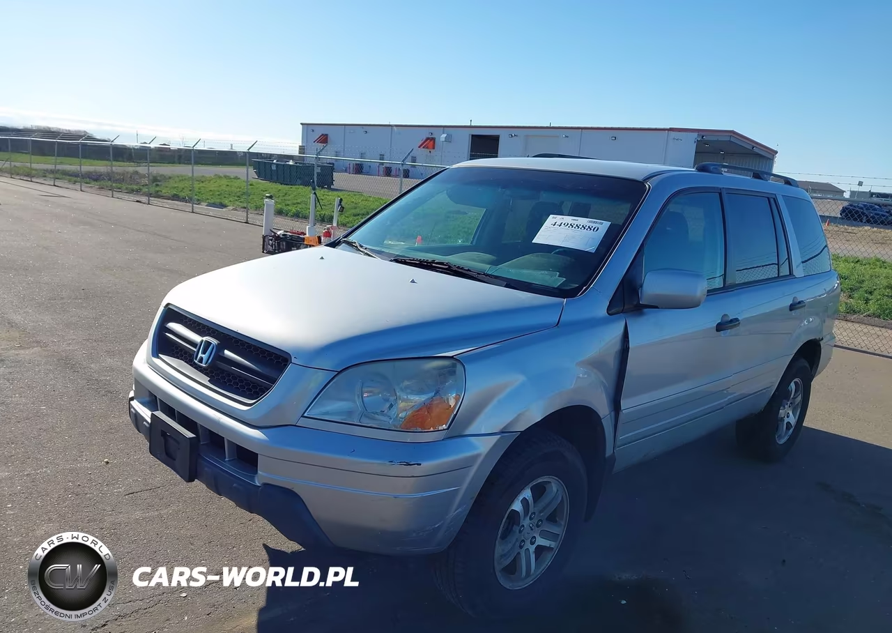 2004 Honda Pilot Ex VIN:2HKYF18484H551123 - 2