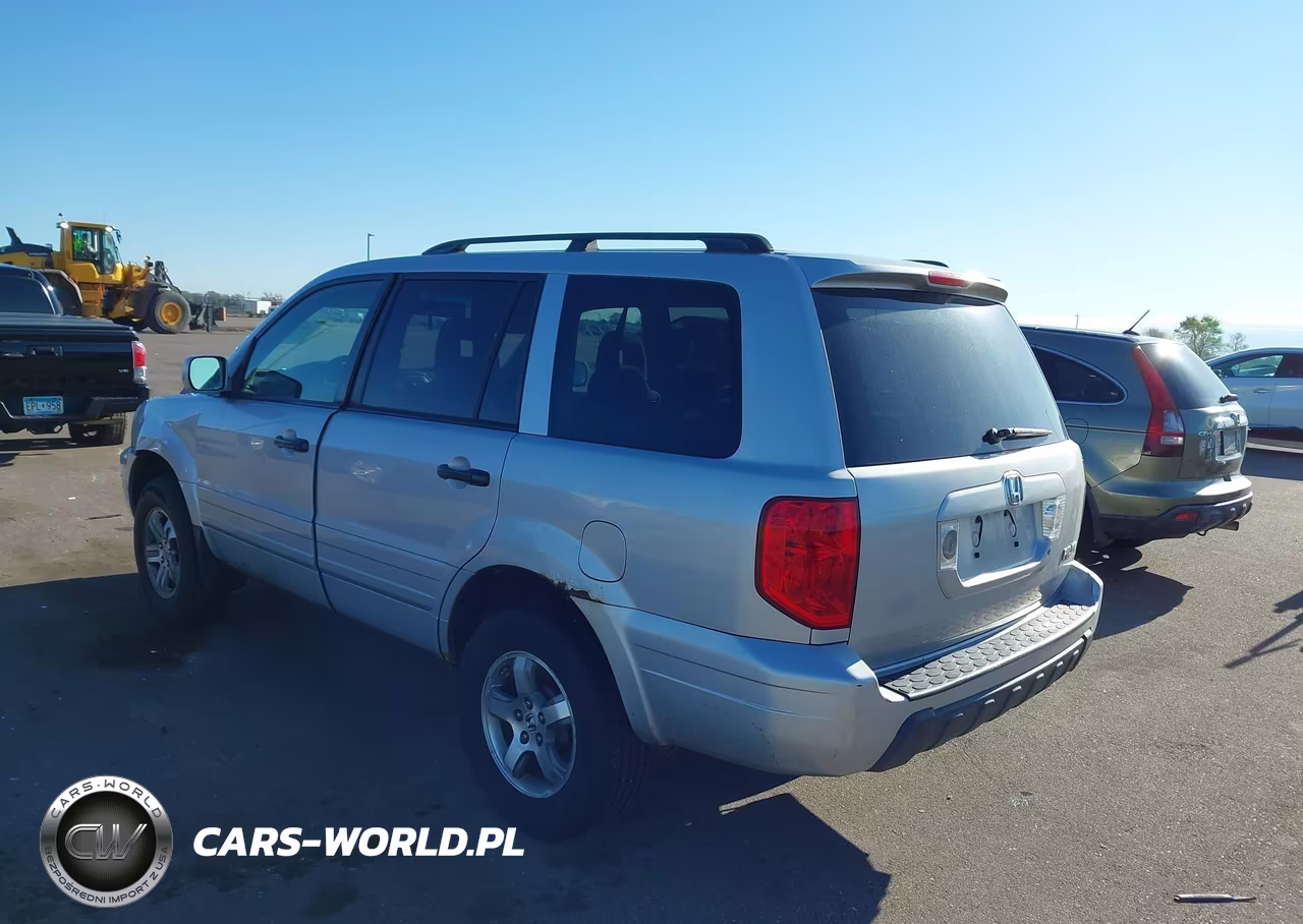 2004 Honda Pilot Ex VIN:2HKYF18484H551123 - 3