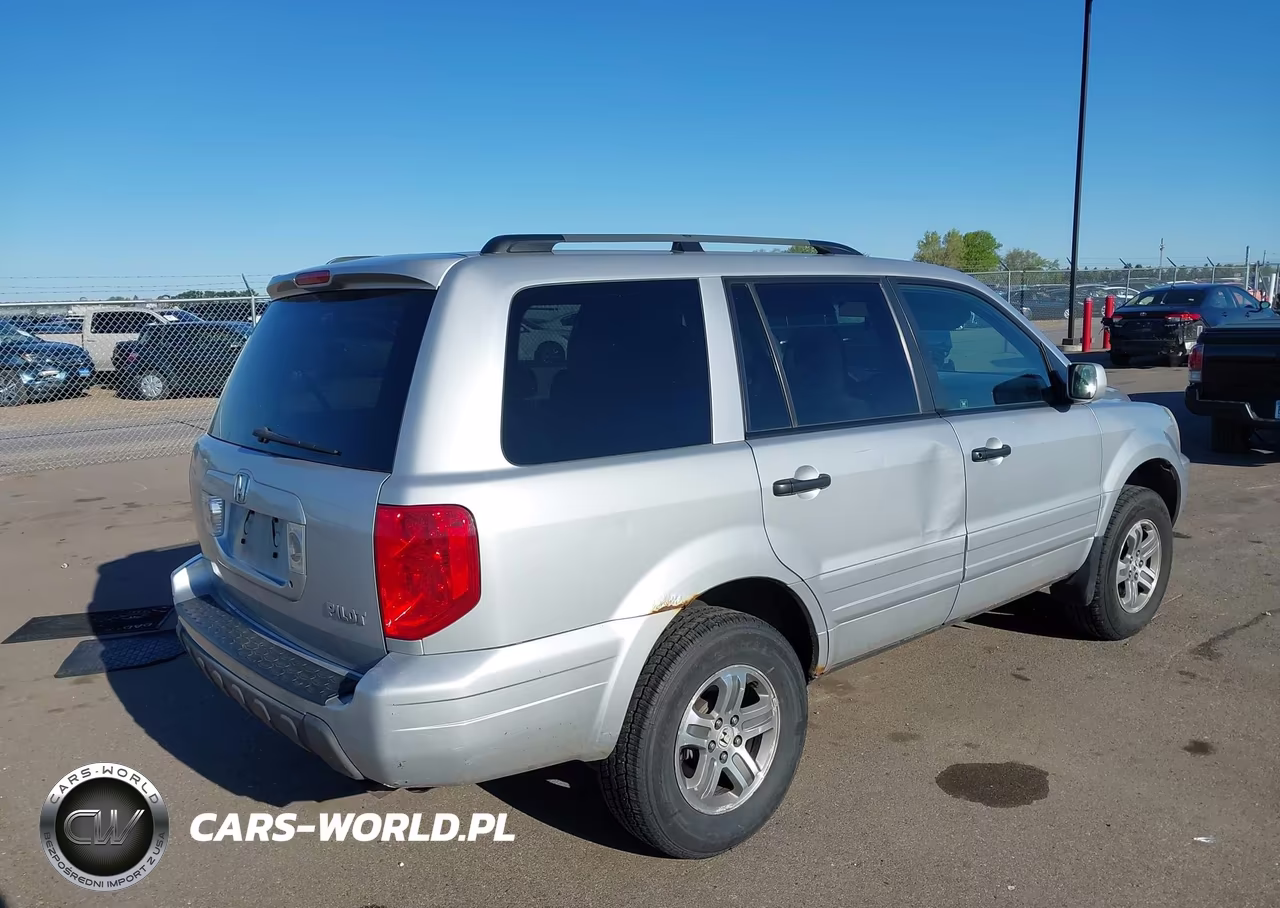 2004 Honda Pilot Ex VIN:2HKYF18484H551123 - 4