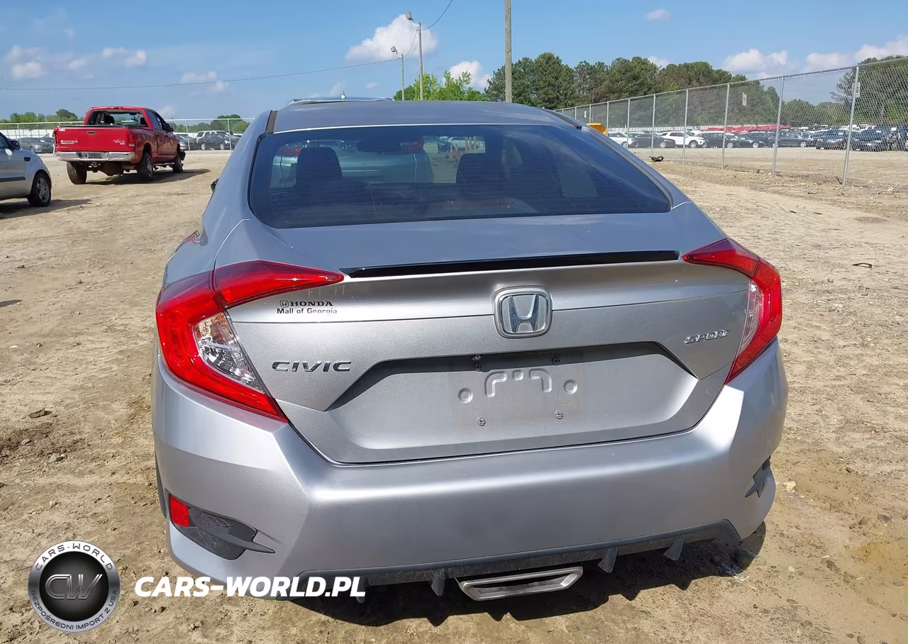 2019 Honda Civic Sport VIN:2HGFC2F89KH573800 - 16