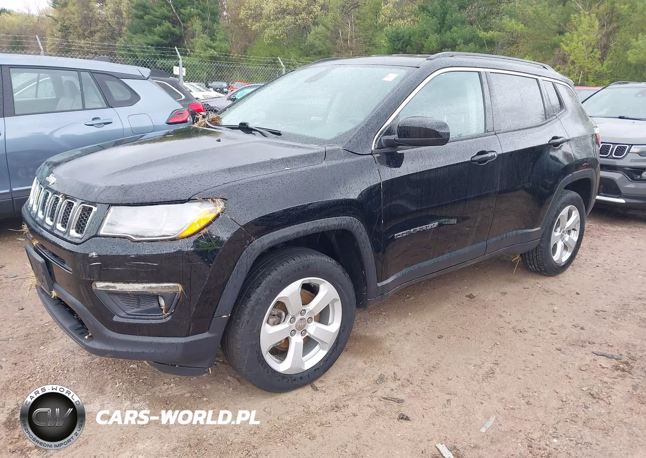 2019 Jeep Compass Latitude 4X4 VIN:3C4NJDBB9KT849221 - 2