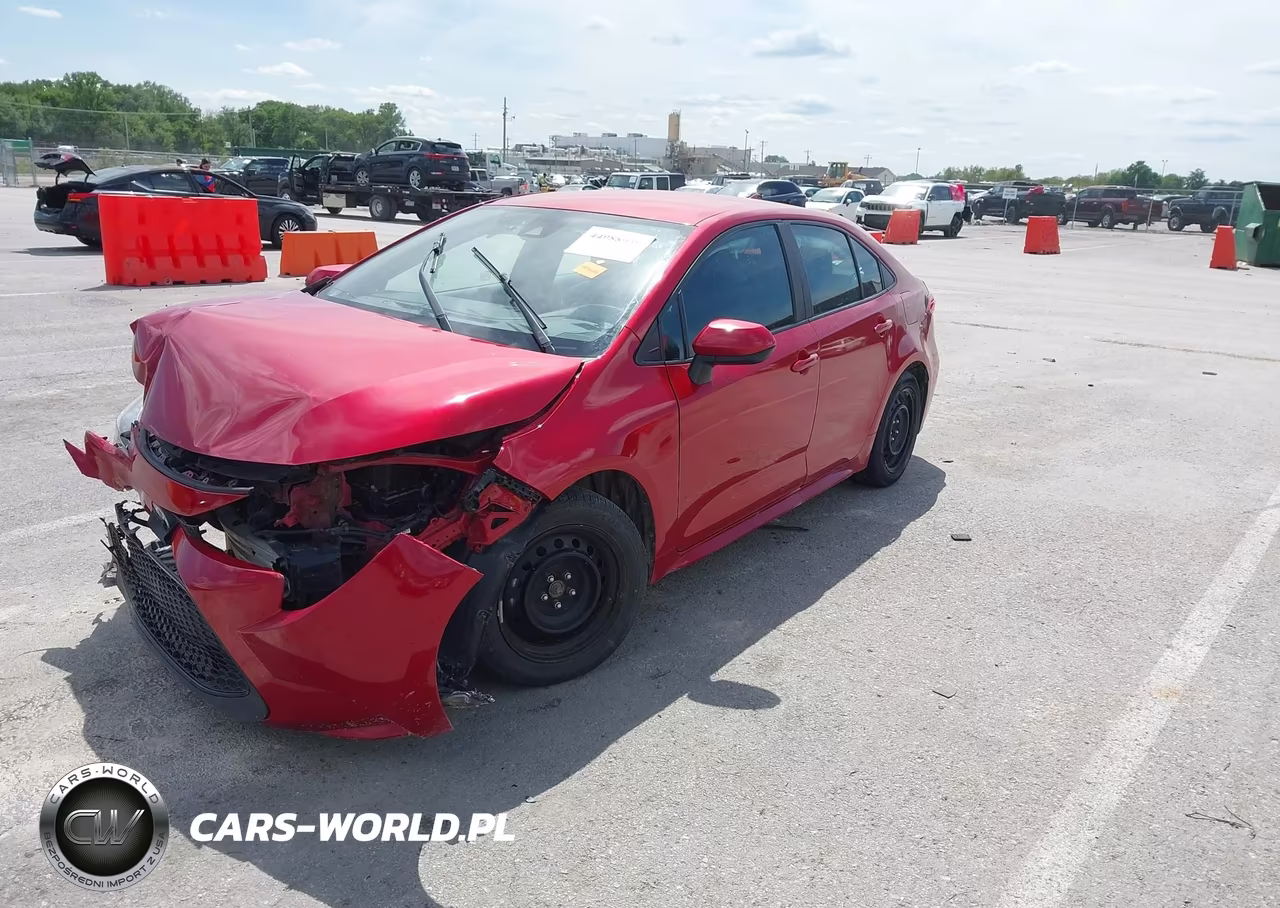 2021 Toyota Corolla Le VIN:5YFEPMAE6MP229894 - 2
