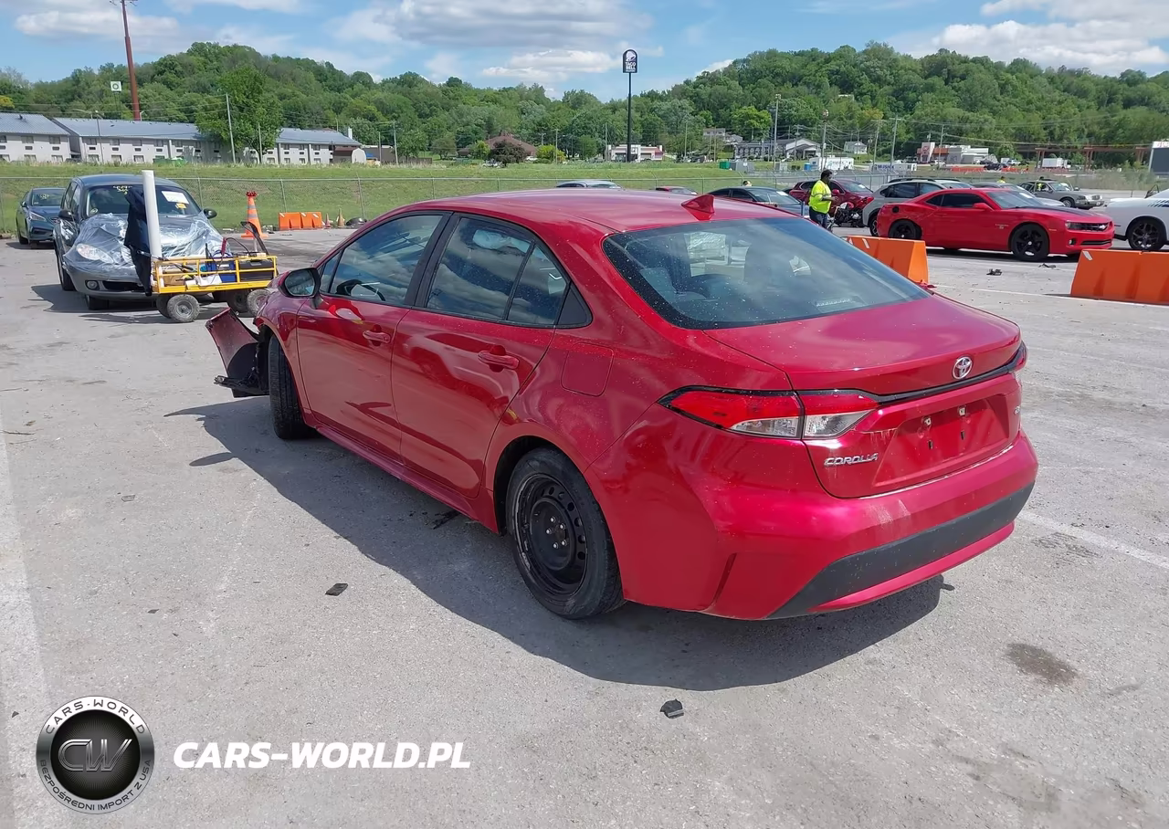 2021 Toyota Corolla Le VIN:5YFEPMAE6MP229894 - 3