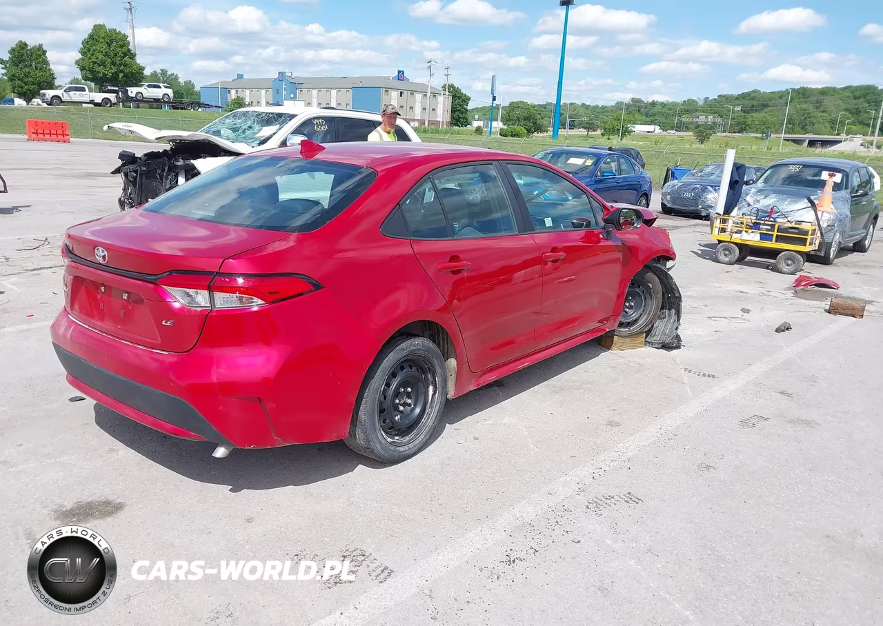 2021 Toyota Corolla Le VIN:5YFEPMAE6MP229894 - 4