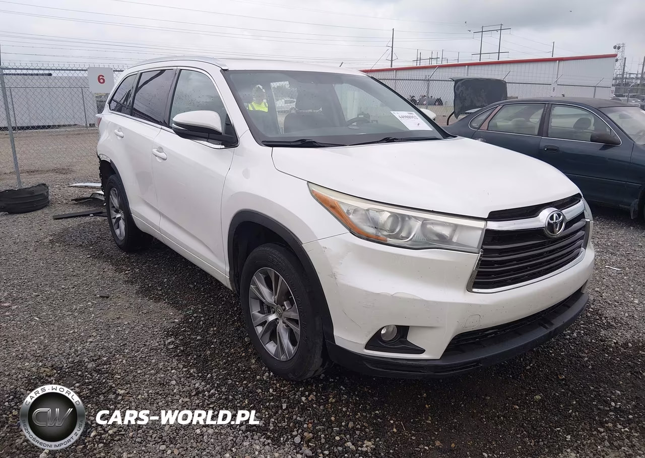 2015 Toyota Highlander Xle V6