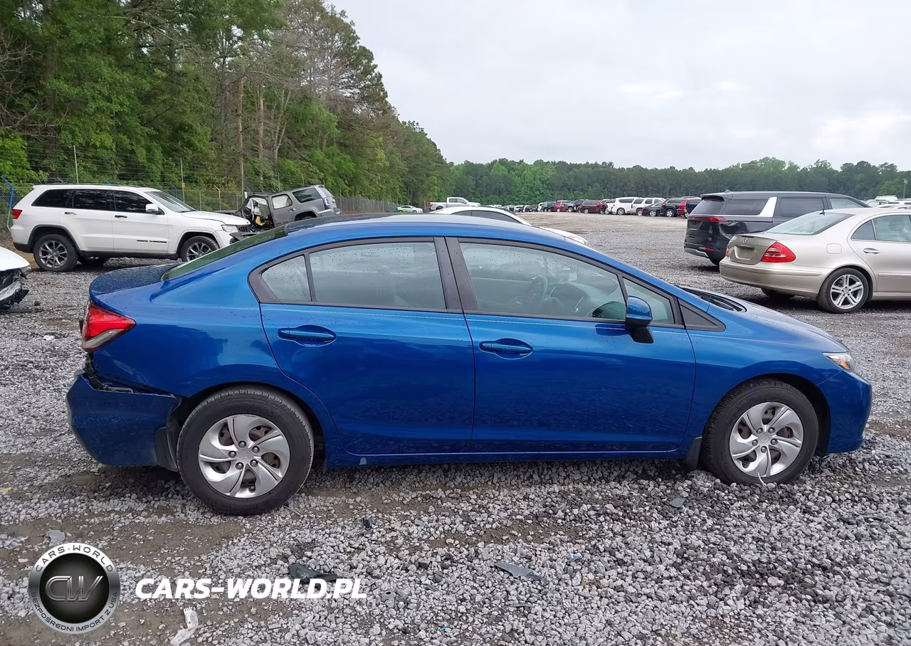 2013 Honda Civic Lx VIN:19XFB2F58DE078784 - 14