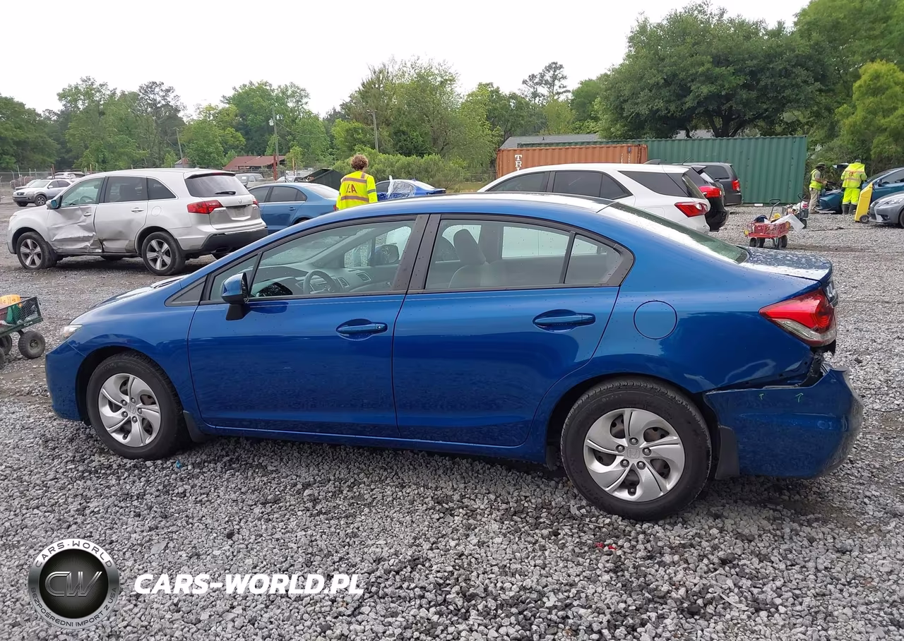 2013 Honda Civic Lx VIN:19XFB2F58DE078784 - 15