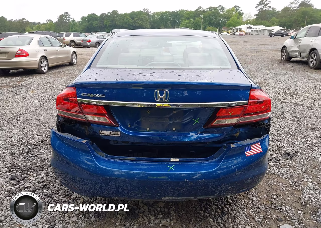 2013 Honda Civic Lx VIN:19XFB2F58DE078784 - 17