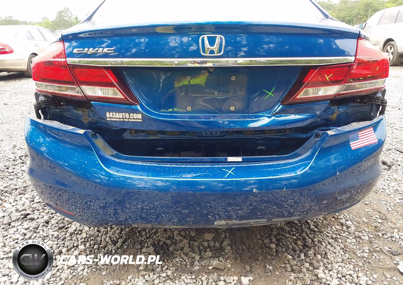 2013 Honda Civic Lx VIN:19XFB2F58DE078784 - 6