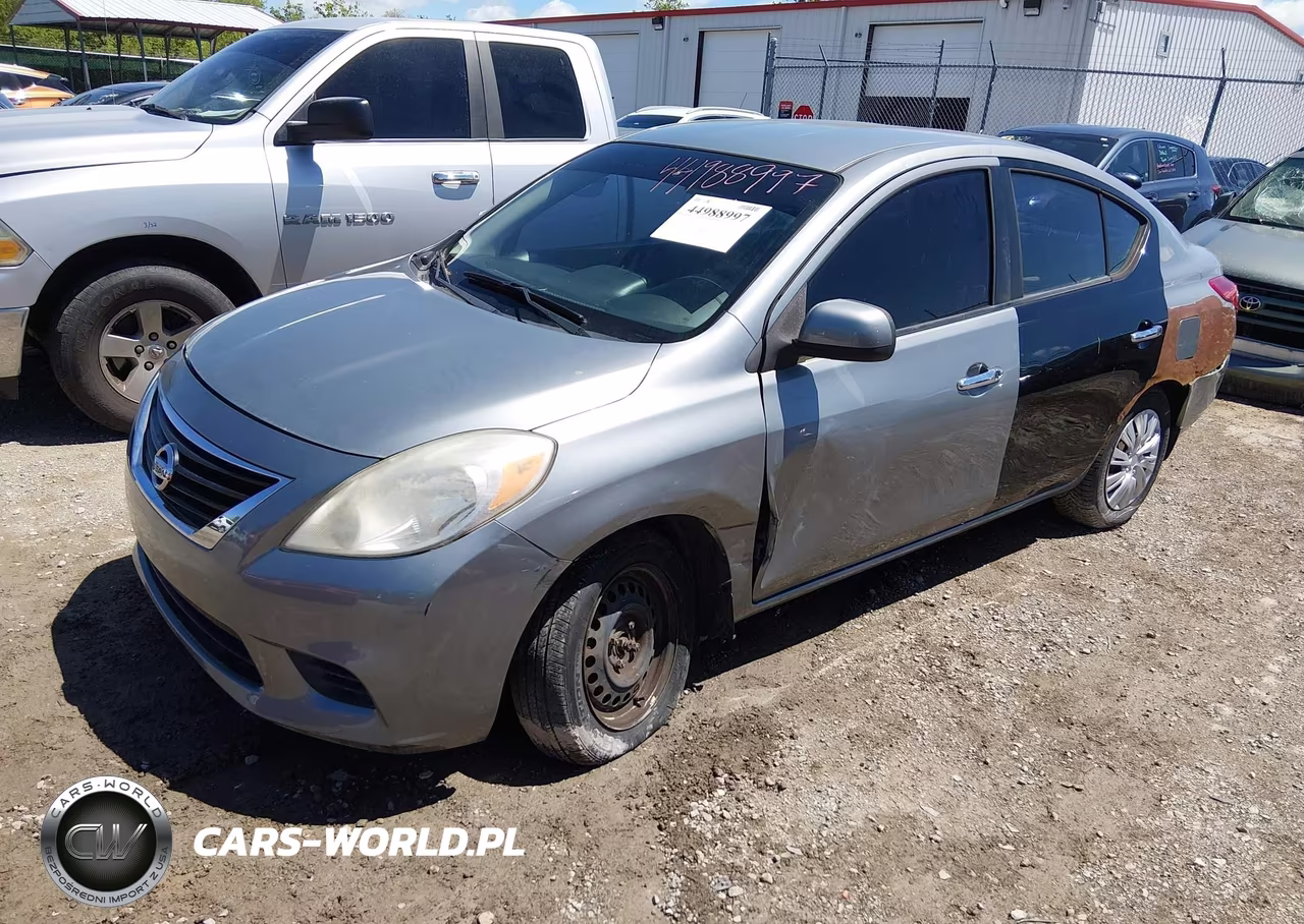 2012 Nissan Versa 1.6 Sv VIN:3N1CN7AP7CL885813 - 2