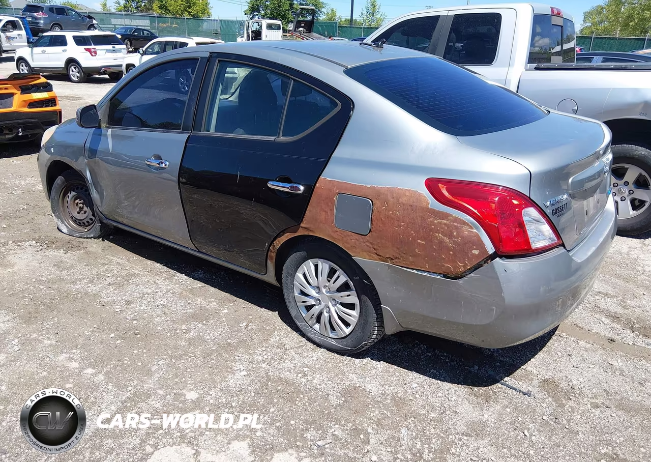 2012 Nissan Versa 1.6 Sv VIN:3N1CN7AP7CL885813 - 3