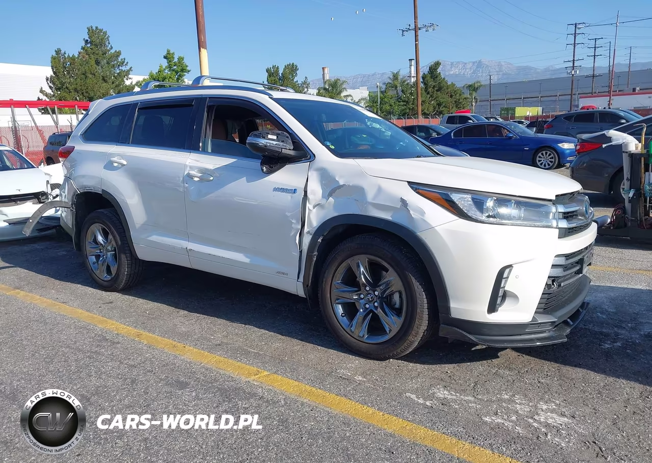 2018 Toyota Highlander Hybrid Limited Platinum