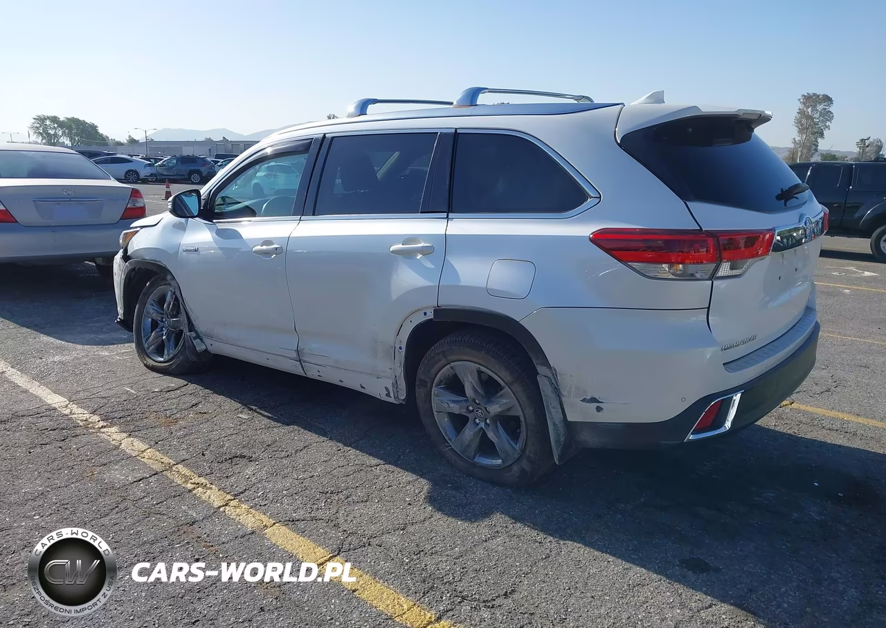 2018 Toyota Highlander Hybrid Limited Platinum VIN:5TDDGRFH7JS038595 - 3