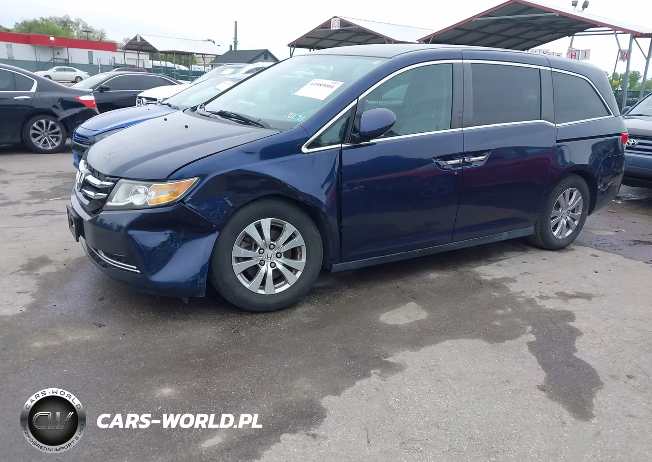 2016 Honda Odyssey Se VIN:5FNRL5H35GB144326 - 2
