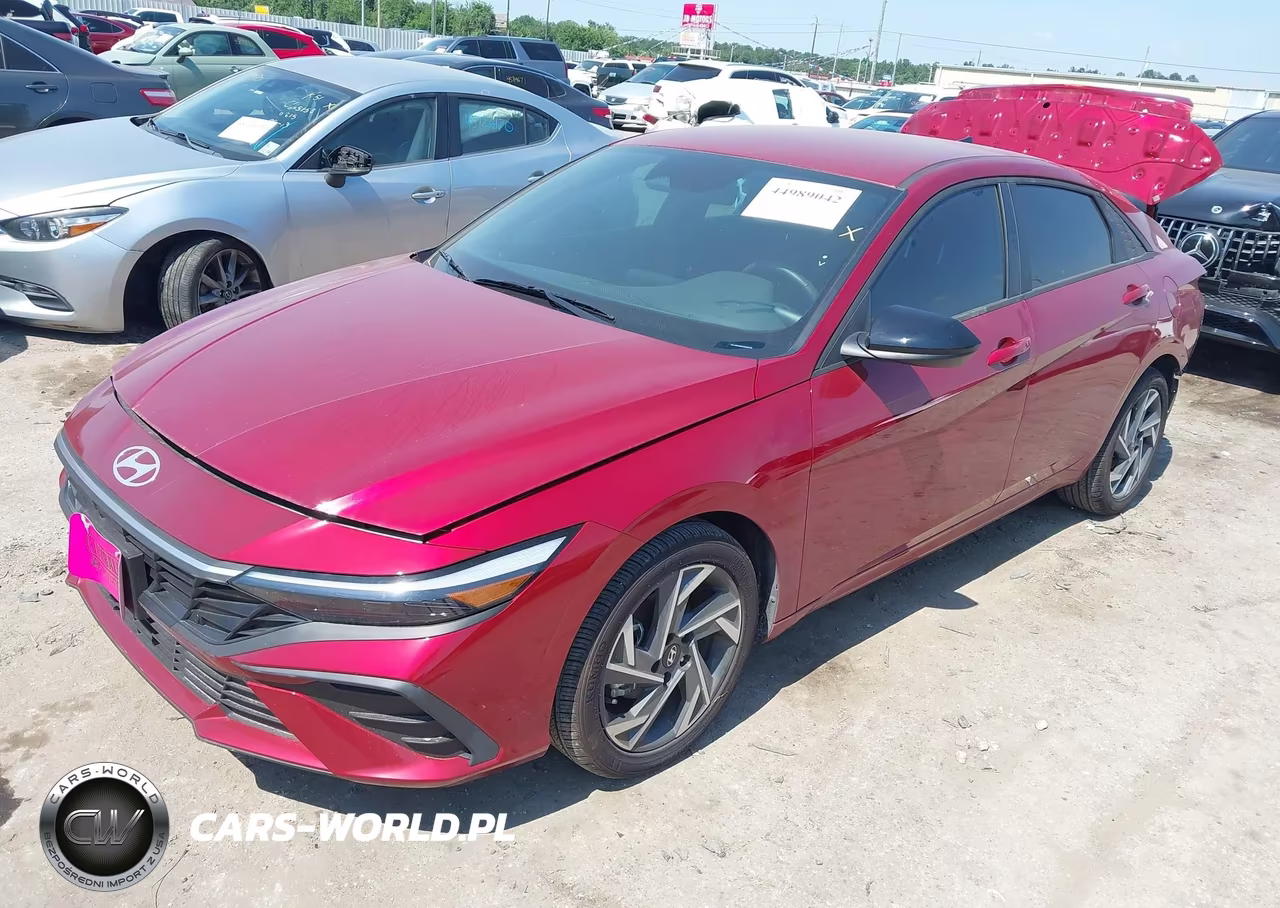 2025 Hyundai Elantra Sel Sport VIN:KMHLM4DGXSU883676 - 2