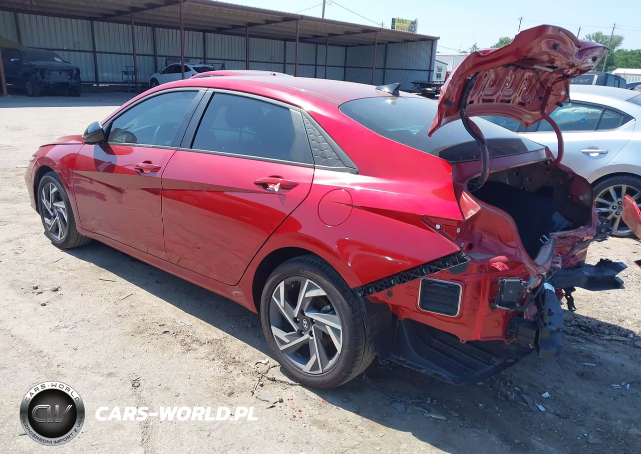 2025 Hyundai Elantra Sel Sport VIN:KMHLM4DGXSU883676 - 3
