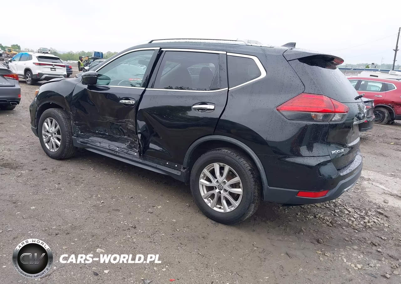 2017 Nissan Rogue Sv VIN:JN8AT2MT8HW385428 - 3