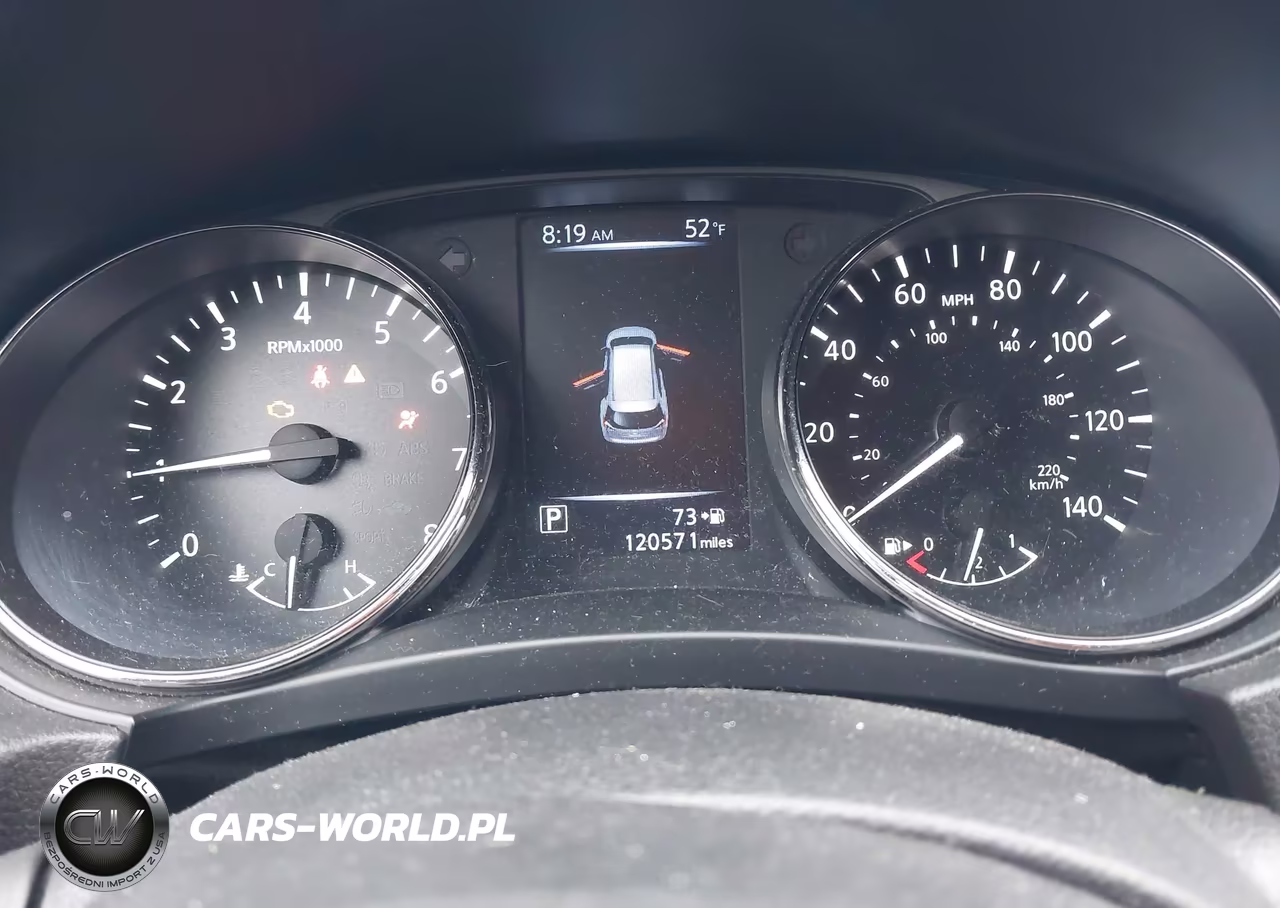 2017 Nissan Rogue Sv VIN:JN8AT2MT8HW385428 - 7