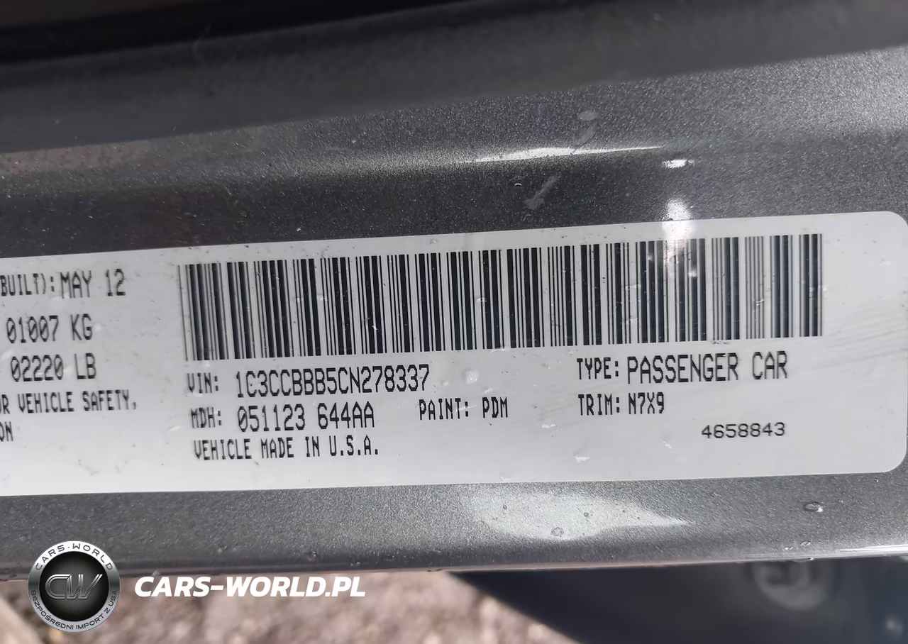 2012 Chrysler 200 Touring VIN:1C3CCBBB5CN278337 - 9