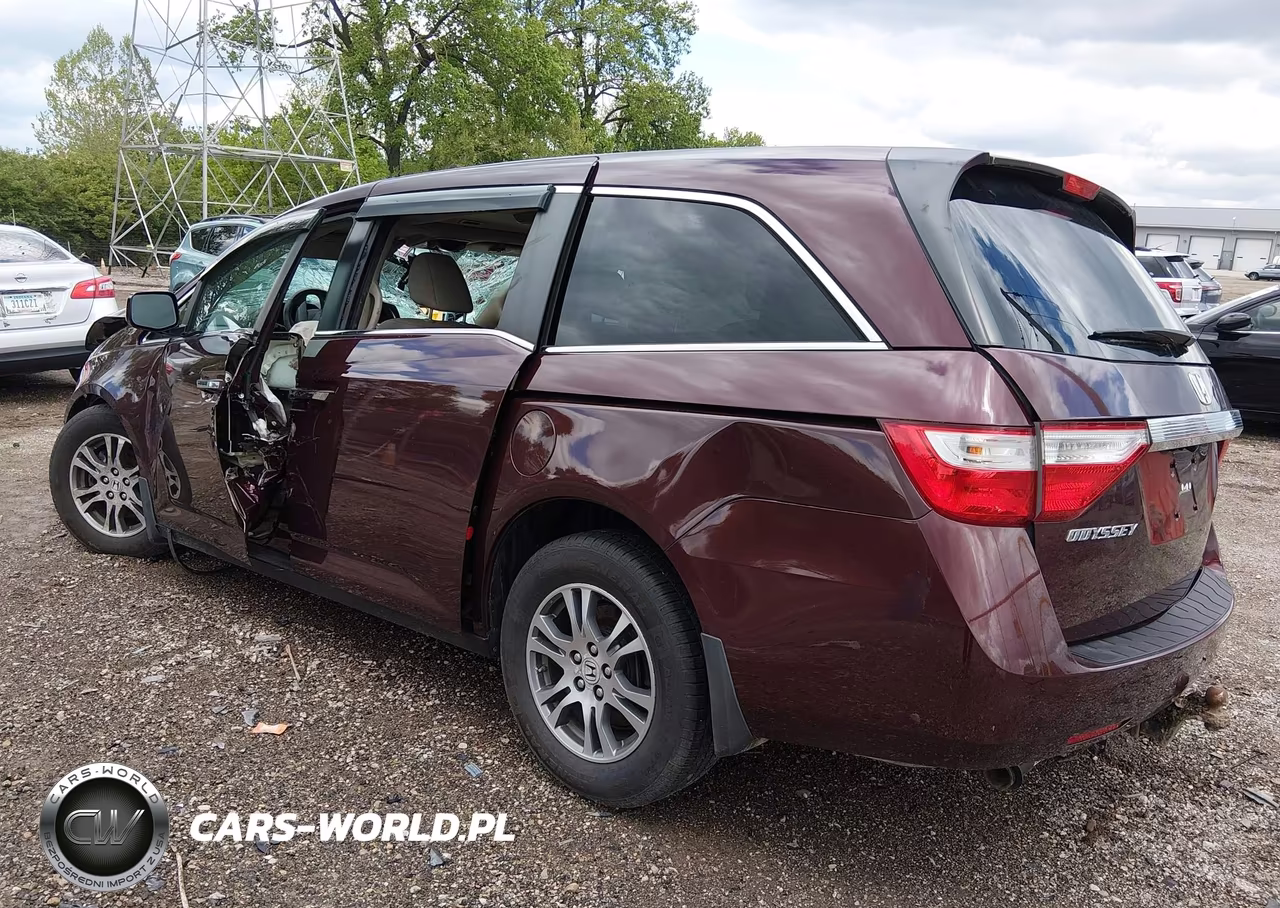 2013 Honda Odyssey Ex-L VIN:5FNRL5H66DB067102 - 3