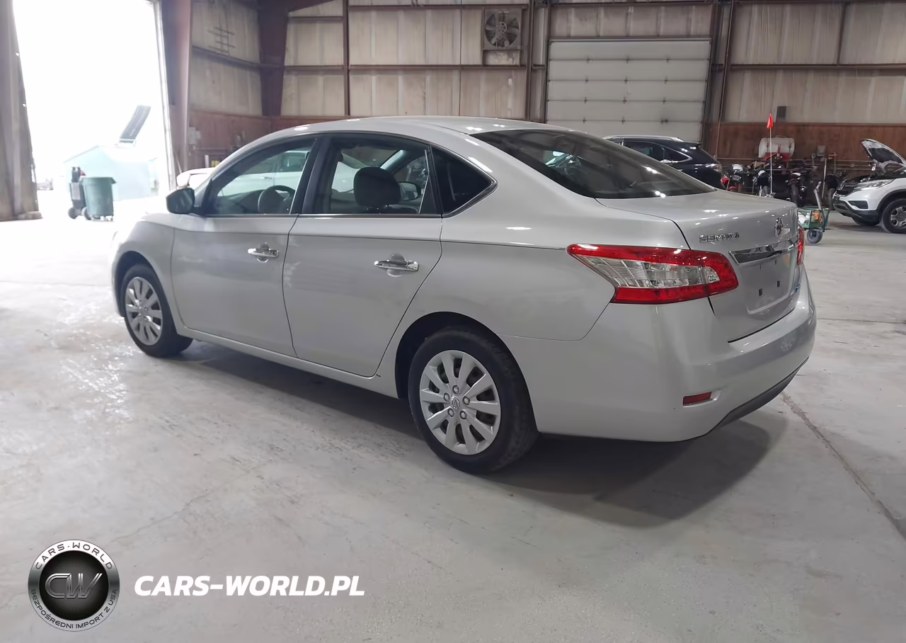2014 Nissan Sentra Sv VIN:3N1AB7AP9EL655919 - 3
