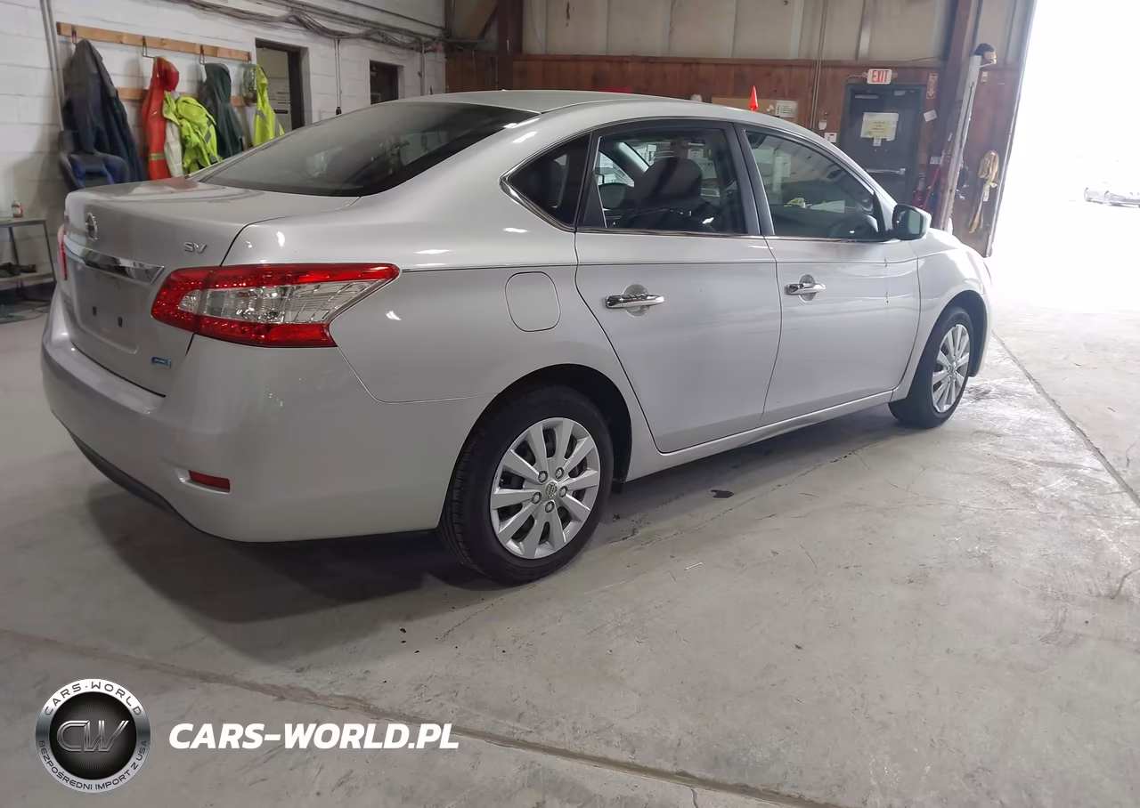 2014 Nissan Sentra Sv VIN:3N1AB7AP9EL655919 - 4