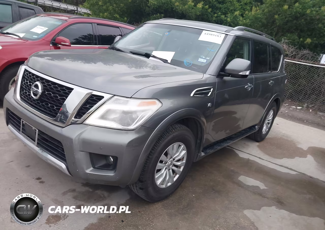 2017 Nissan Armada Sv VIN:JN8AY2ND3H9007833 - 2
