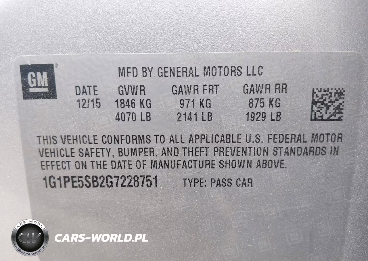 2016 Chevrolet Cruze Limited 1Lt Auto VIN:1G1PE5SB2G7228751 - 9
