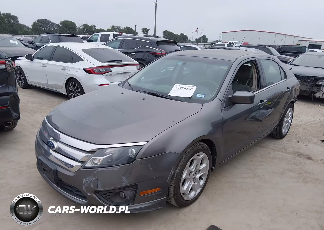 2011 Ford Fusion Se VIN:3FAHP0HAXBR178406 - 2