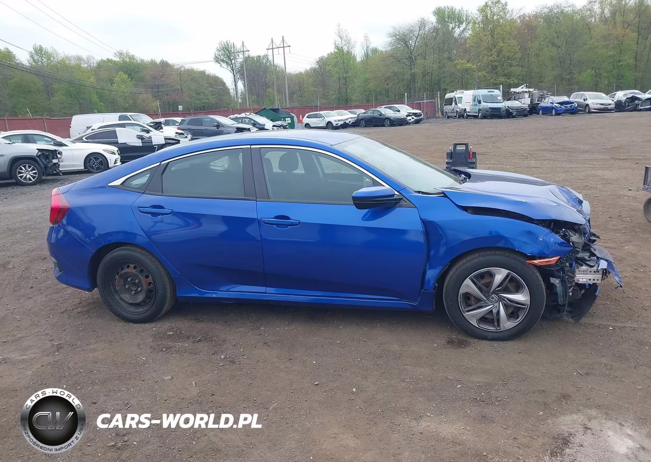 2019 Honda Civic Lx VIN:2HGFC2F60KH543597 - 13