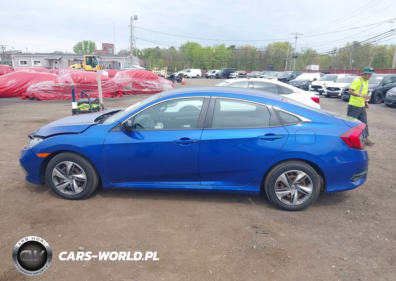 2019 Honda Civic Lx VIN:2HGFC2F60KH543597 - 14