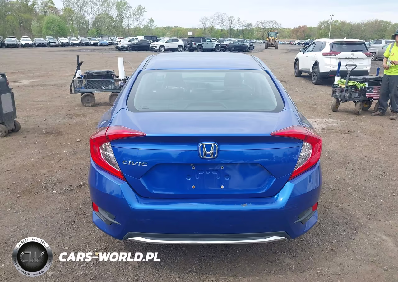 2019 Honda Civic Lx VIN:2HGFC2F60KH543597 - 16