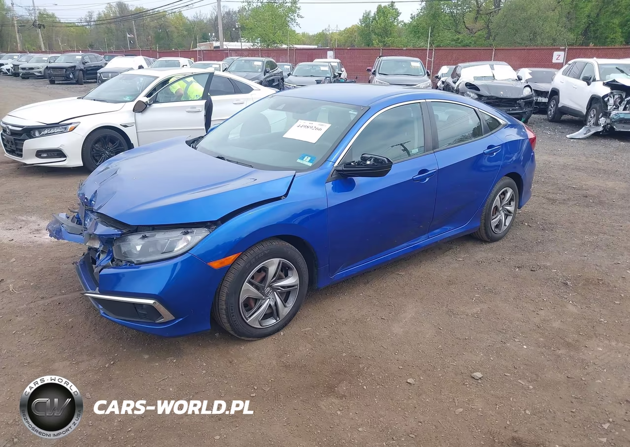 2019 Honda Civic Lx VIN:2HGFC2F60KH543597 - 2