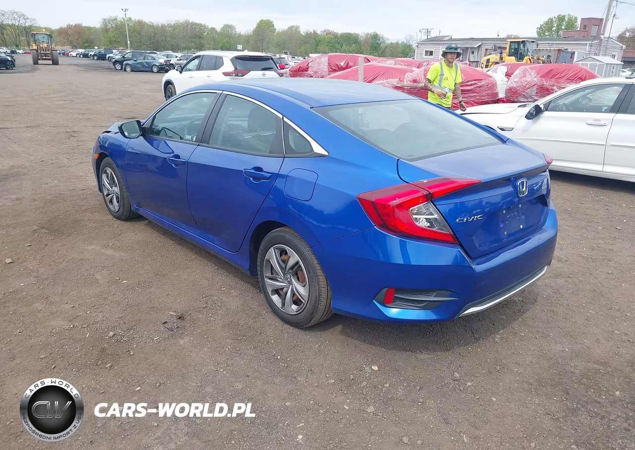 2019 Honda Civic Lx VIN:2HGFC2F60KH543597 - 3