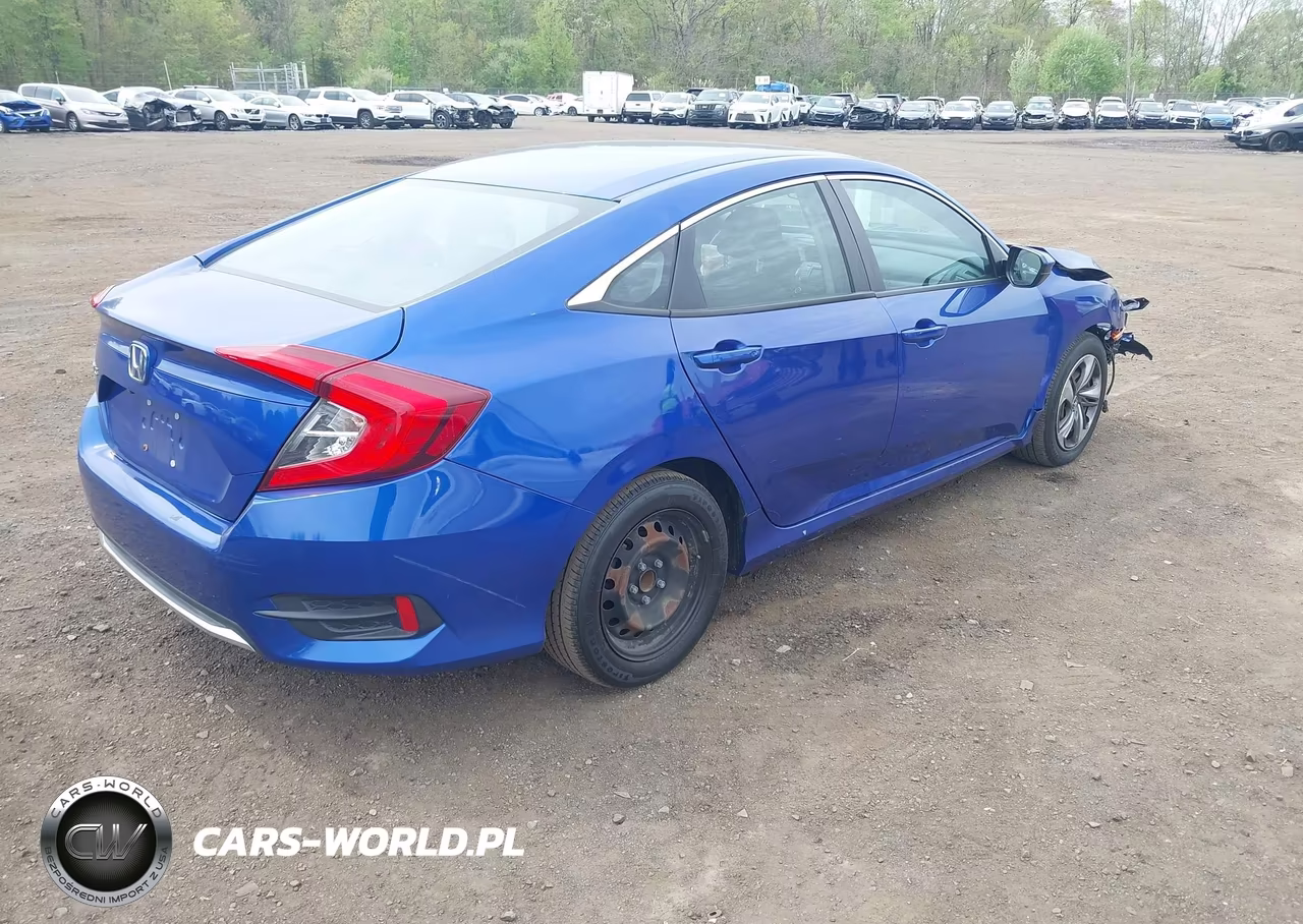 2019 Honda Civic Lx VIN:2HGFC2F60KH543597 - 4