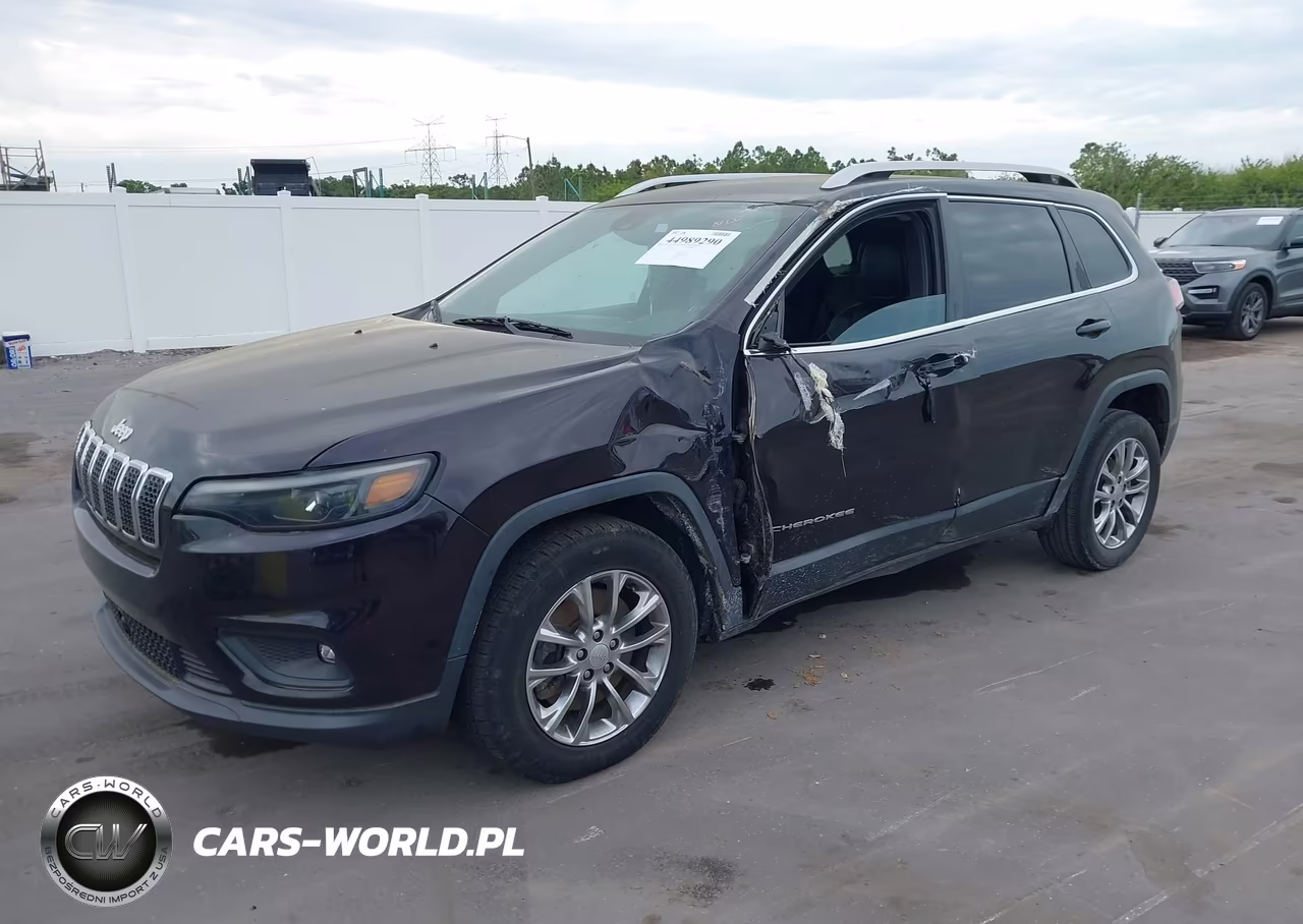 2021 Jeep Cherokee Latitude Plus Fwd VIN:1C4PJLLB5MD179841 - 2