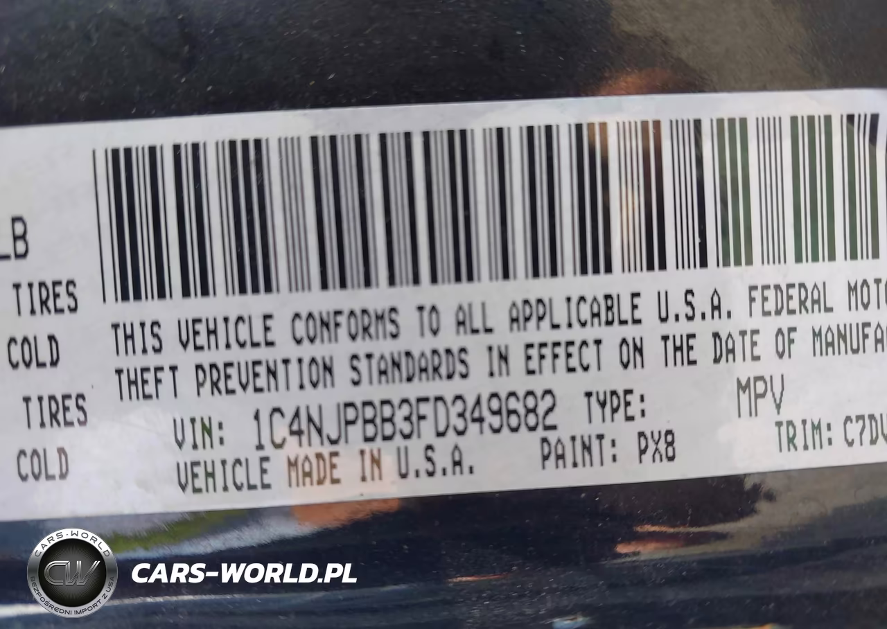 2015 Jeep Patriot Sport VIN:1C4NJPBB3FD349682 - 9