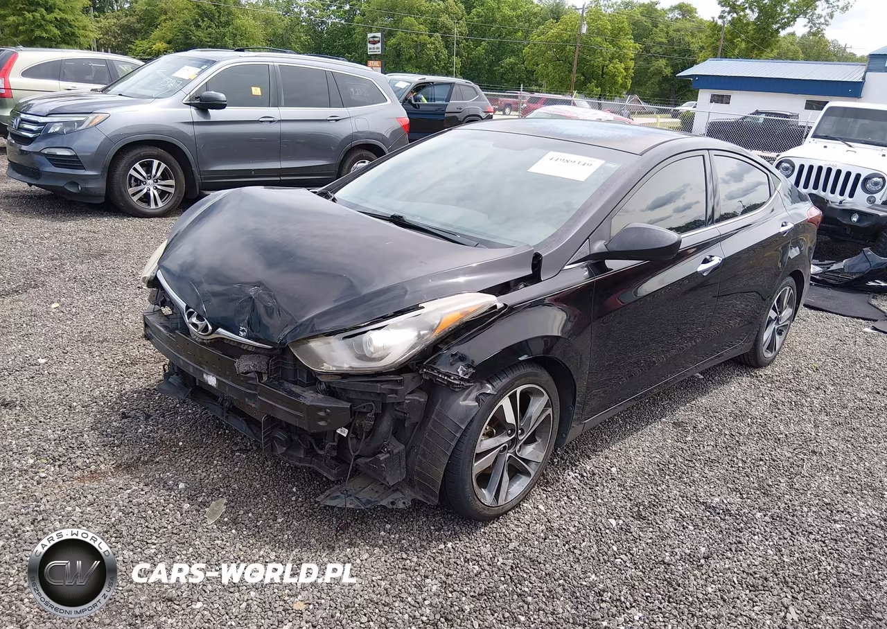 2014 Hyundai Elantra Limited VIN:KMHDH4AE1EU107727 - 2