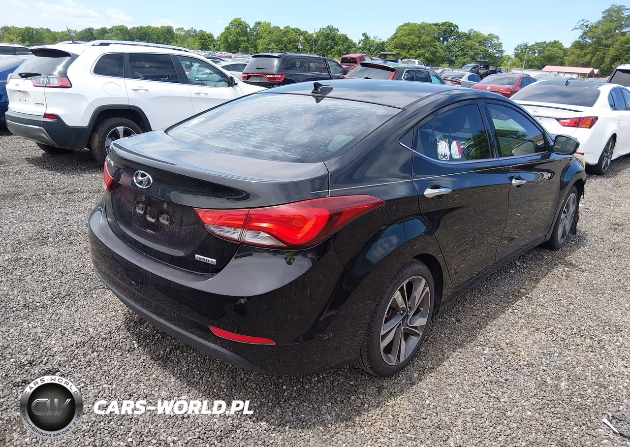 2014 Hyundai Elantra Limited VIN:KMHDH4AE1EU107727 - 4