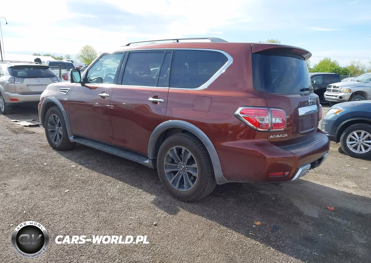 2017 Nissan Armada Platinum VIN:JN8AY2NE7H9707802 - 3
