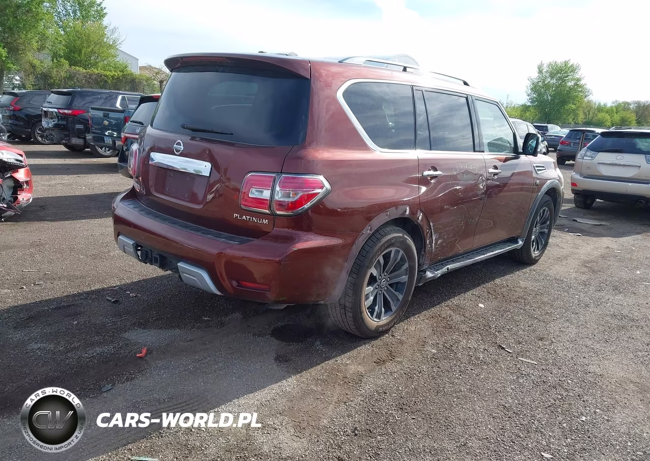2017 Nissan Armada Platinum VIN:JN8AY2NE7H9707802 - 4