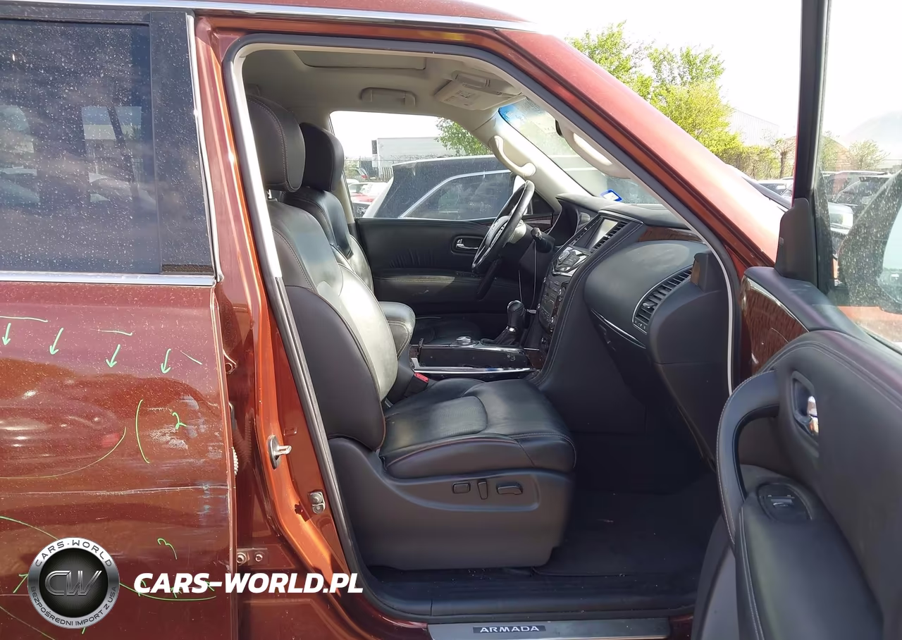2017 Nissan Armada Platinum VIN:JN8AY2NE7H9707802 - 5