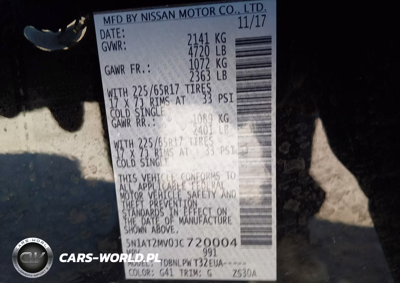 2018 Nissan Rogue S VIN:5N1AT2MV0JC720004 - 9