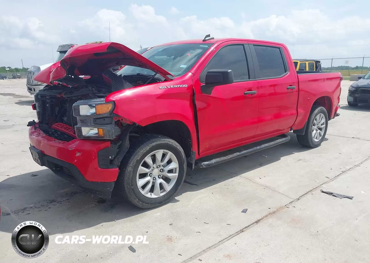 2020 Chevrolet Silverado 1500 2Wd Short Bed Custom VIN:3GCPWBEHXLG400025 - 2