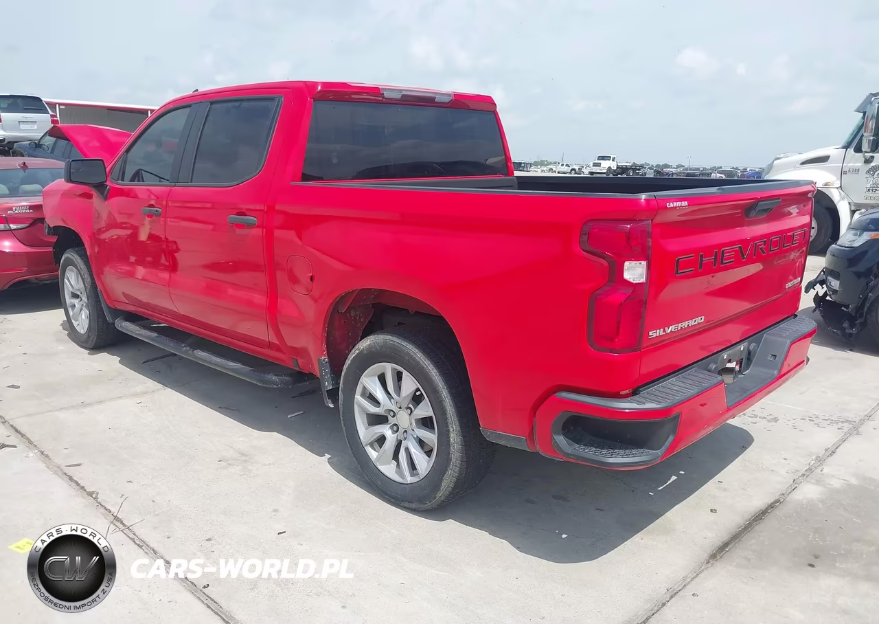 2020 Chevrolet Silverado 1500 2Wd Short Bed Custom VIN:3GCPWBEHXLG400025 - 3