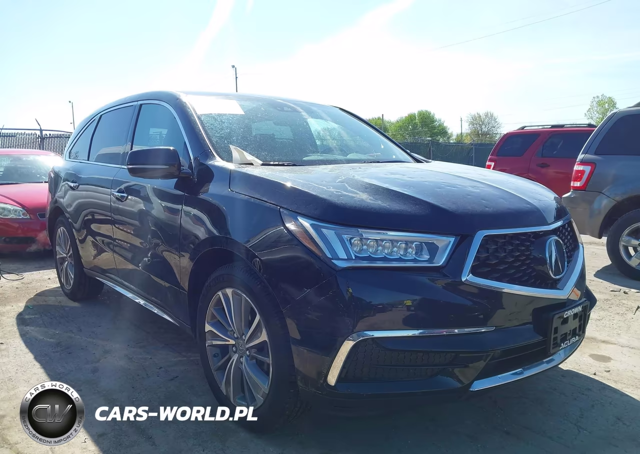 2018 Acura Mdx Technology Package Acurawatch Plus Pkg