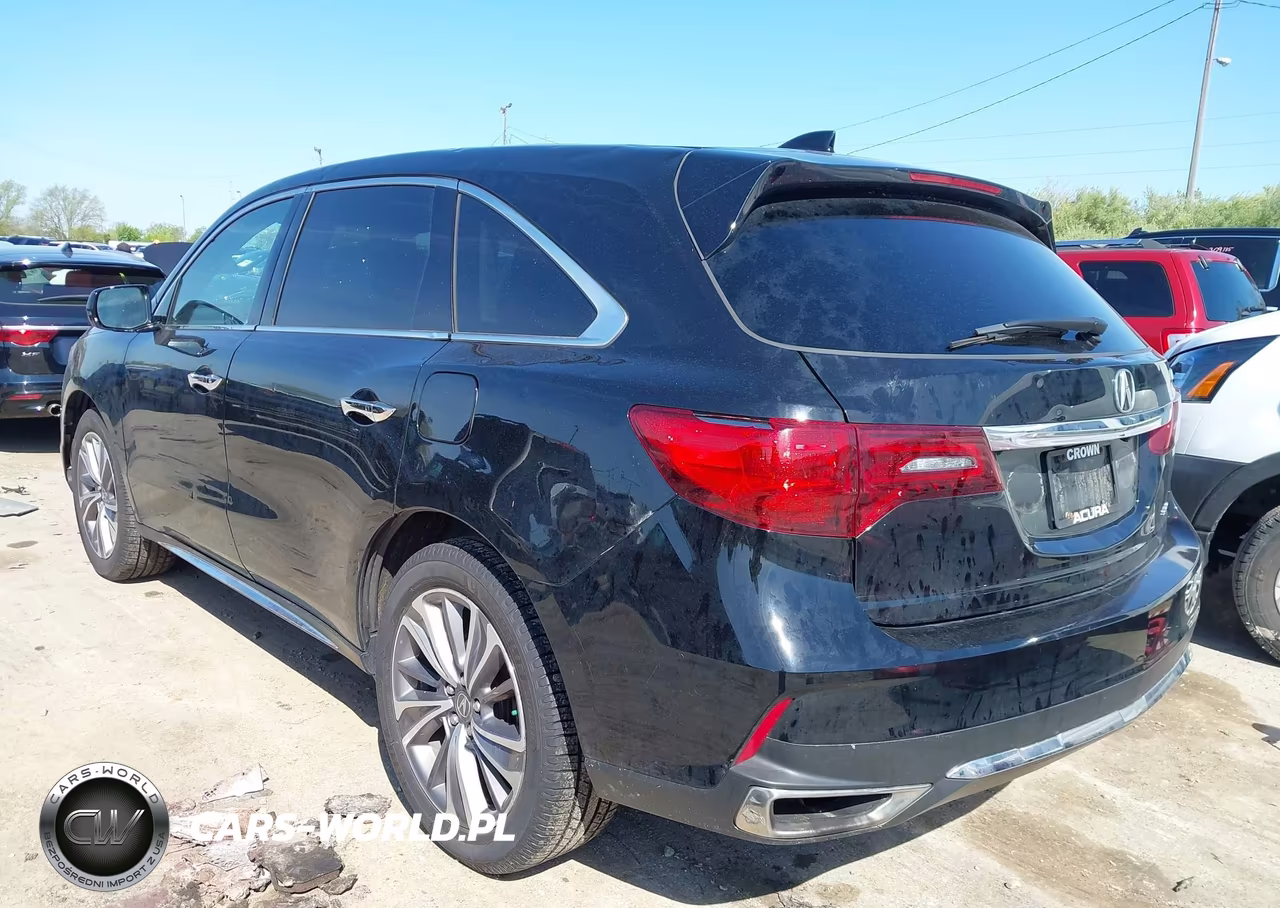2018 Acura Mdx Technology Package Acurawatch Plus Pkg VIN:5J8YD4H52JL017446 - 3