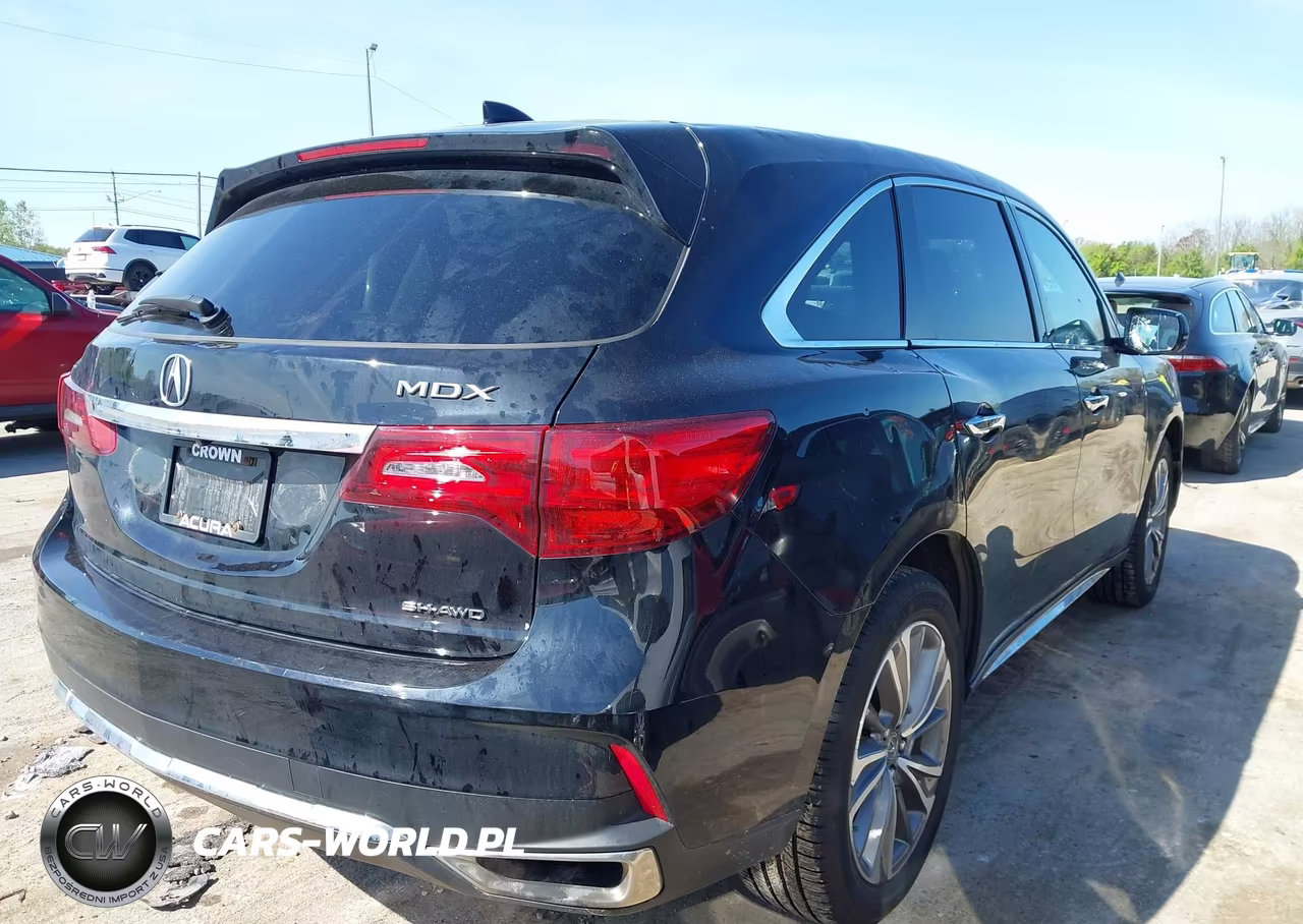 2018 Acura Mdx Technology Package Acurawatch Plus Pkg VIN:5J8YD4H52JL017446 - 4